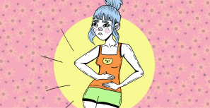 腹痛及焦虑不适